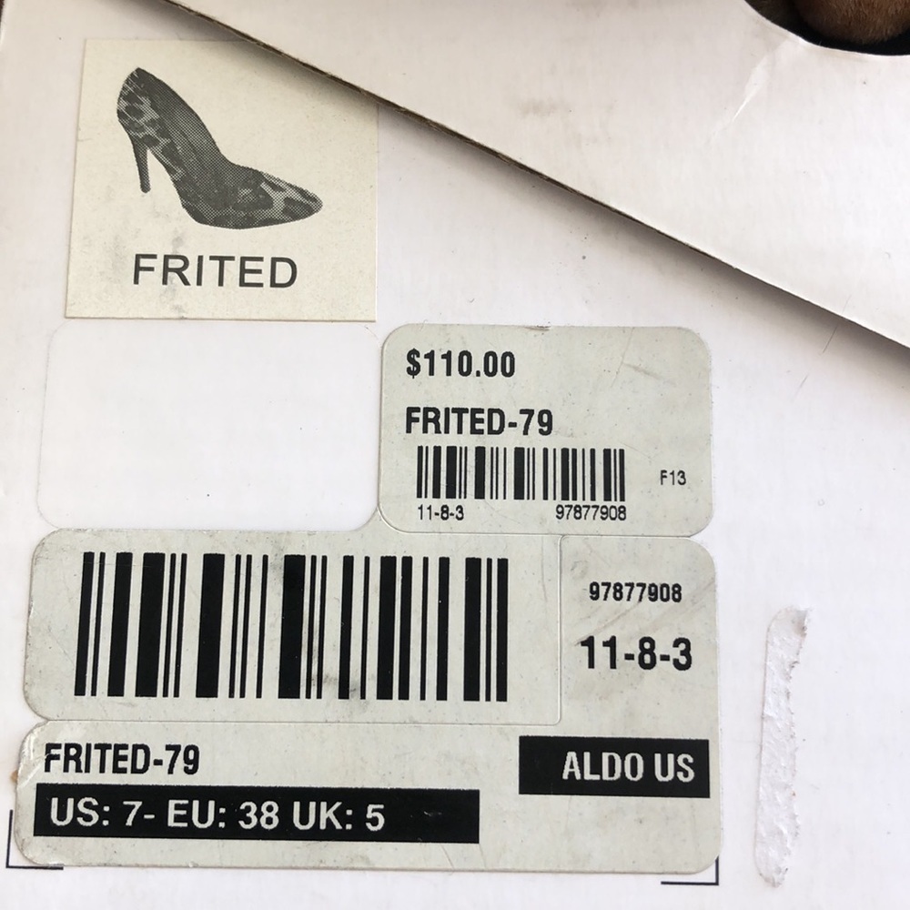 Aldo Frited Cheetah Print Heels - Picture 16 of 16